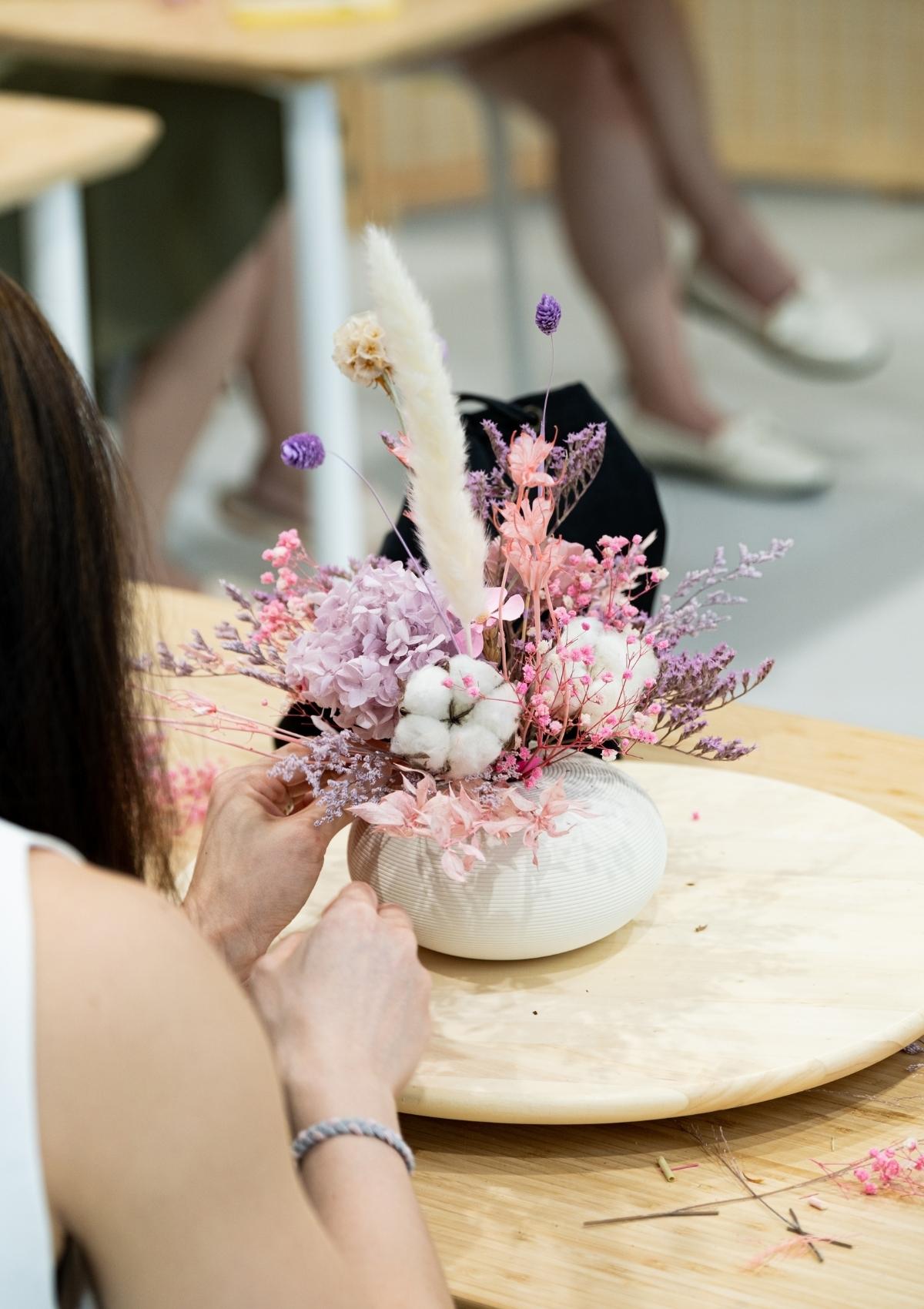 Preserved Flower Vase Arrangement Workshop [18 June]